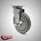 Service Caster 6 Inch SS Gray Polyurethane Swivel Top Plate Caster with Brake SCC-SS20S614-PPUB-TLB - alternate 1